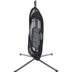 Hängesessel*SIENA GARDEN Yobaya Hängekorb-Set | Polyester Air-Mesh cool black